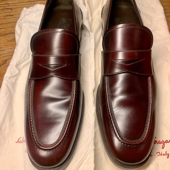 Salvatore Ferragamo Loafers size 10 D brown - Picture 2 of 6